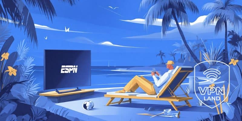 ESPN kijken in het buitenland