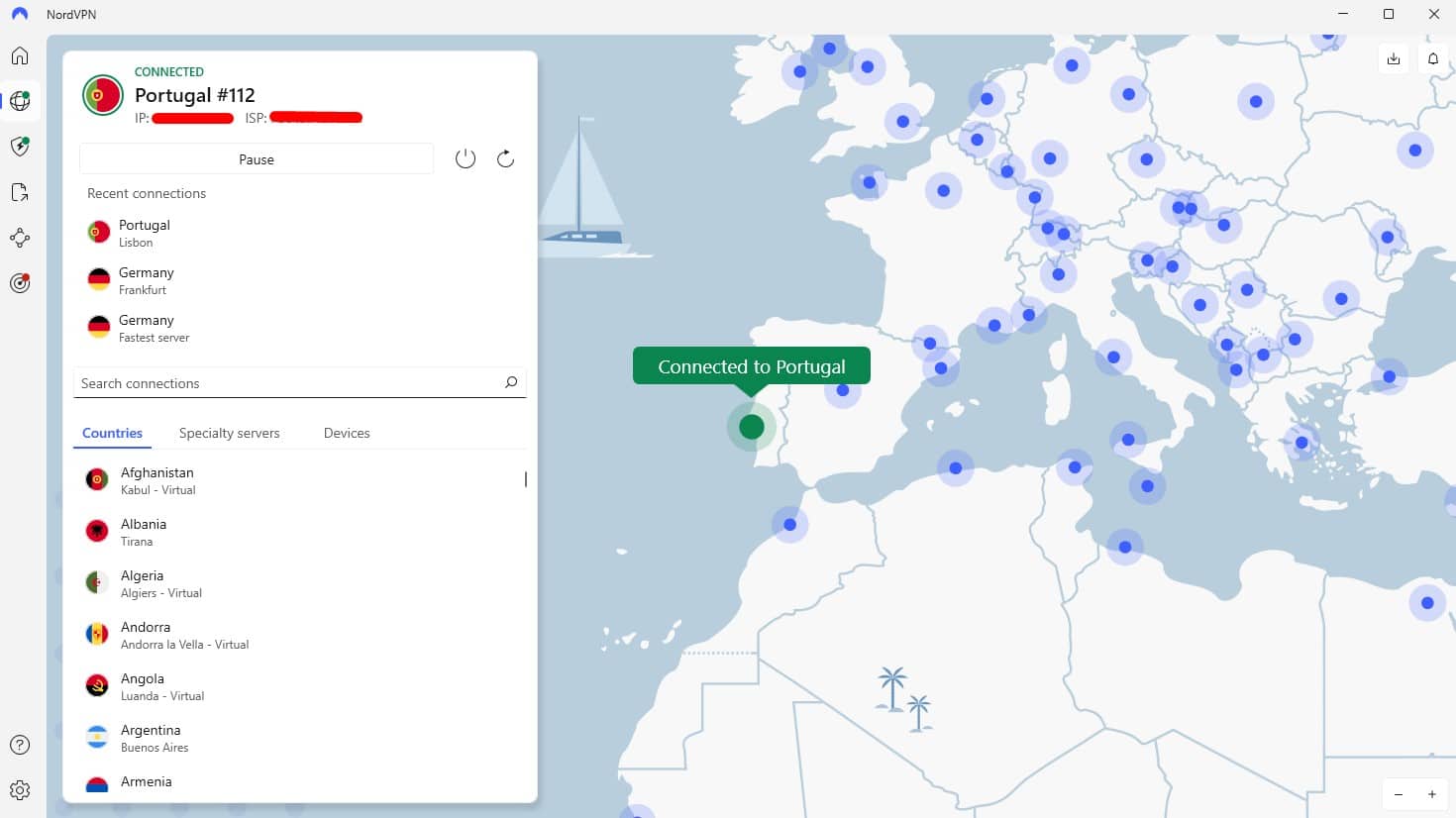 portugees server
